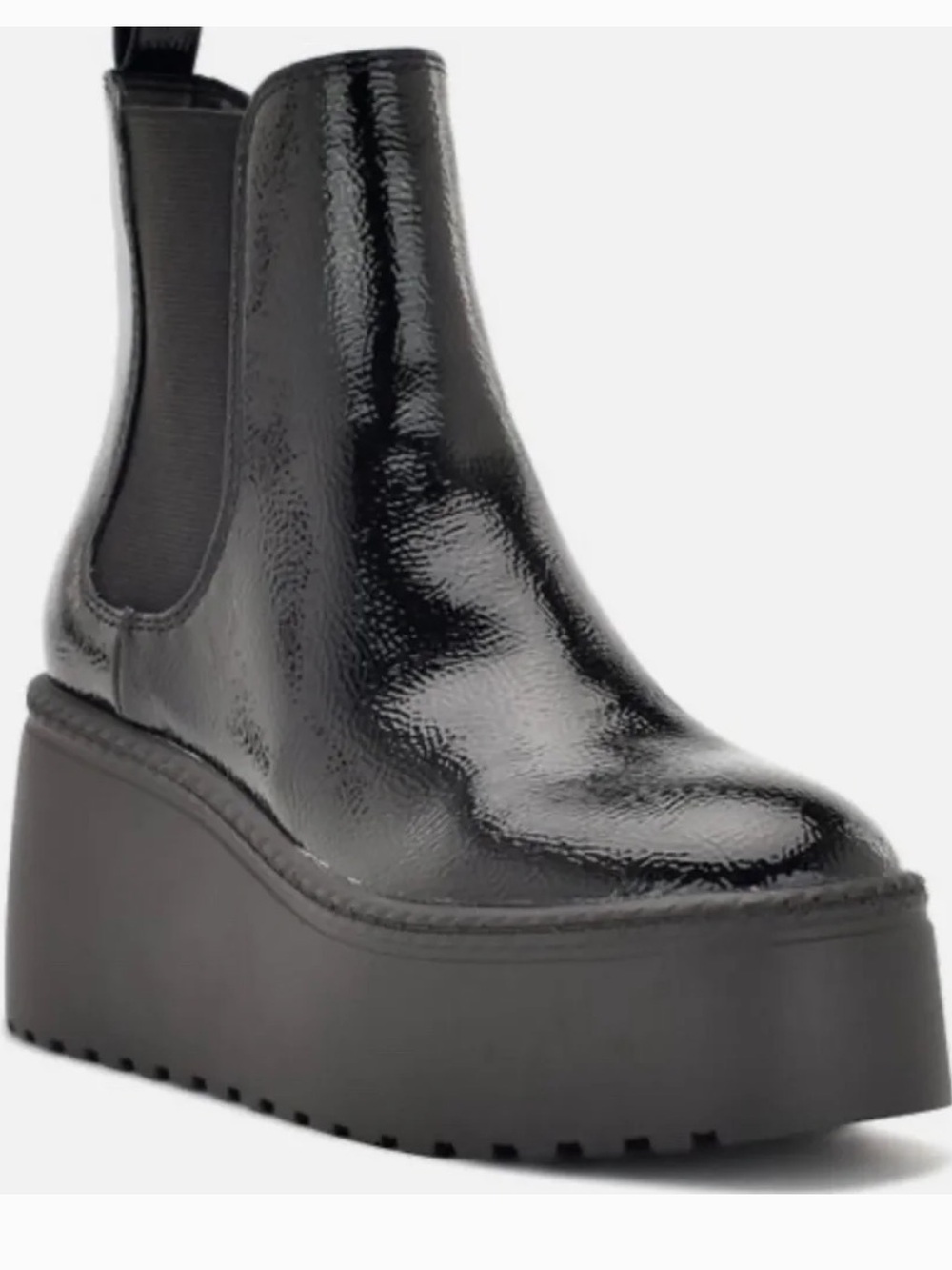 Nine West Black Platform Henrita Boots